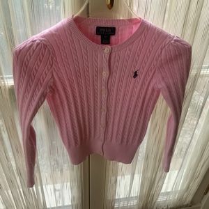 POLO by Ralph Lauren Cable Knit Cardigan